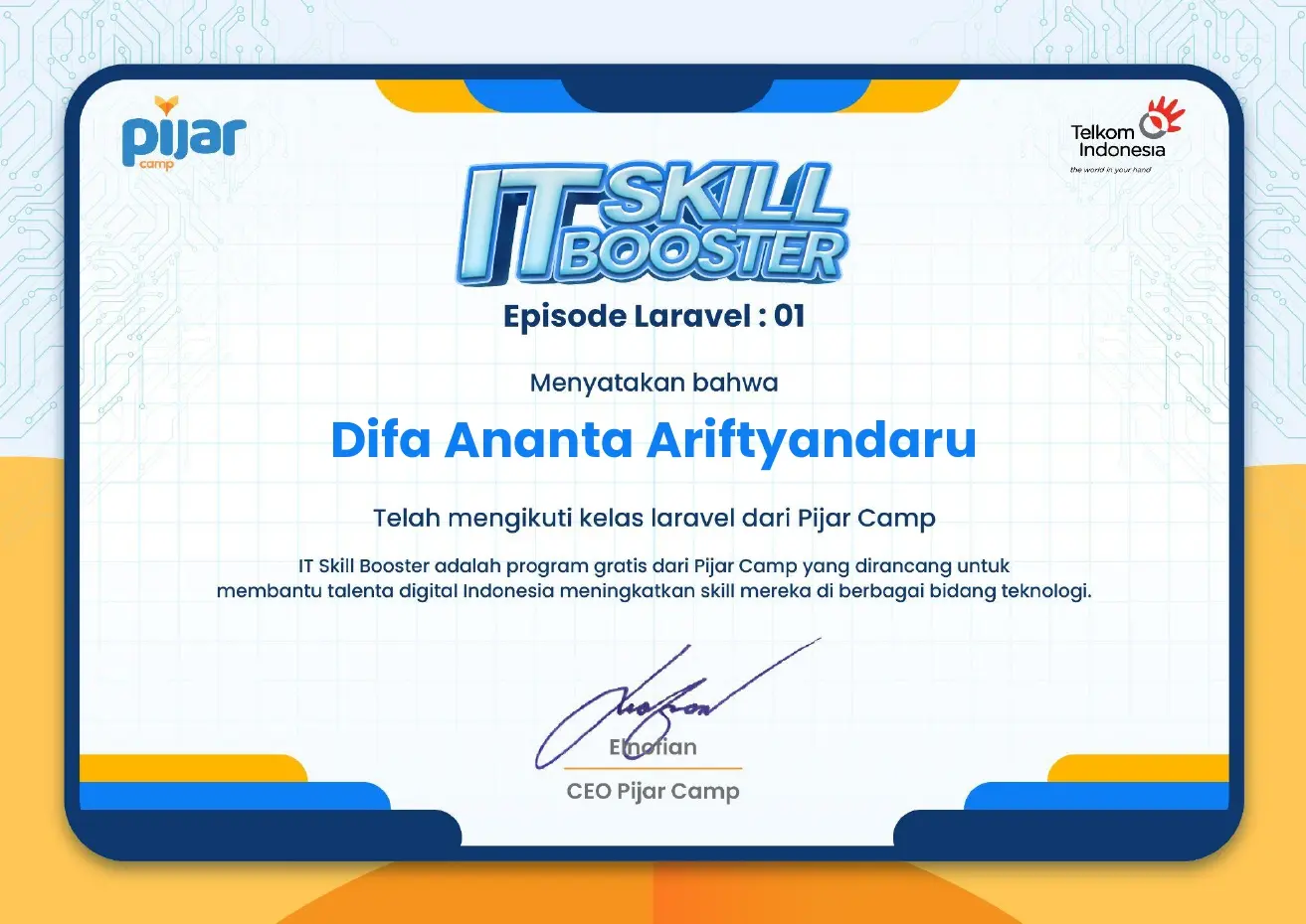 Laravel Class By Pijar