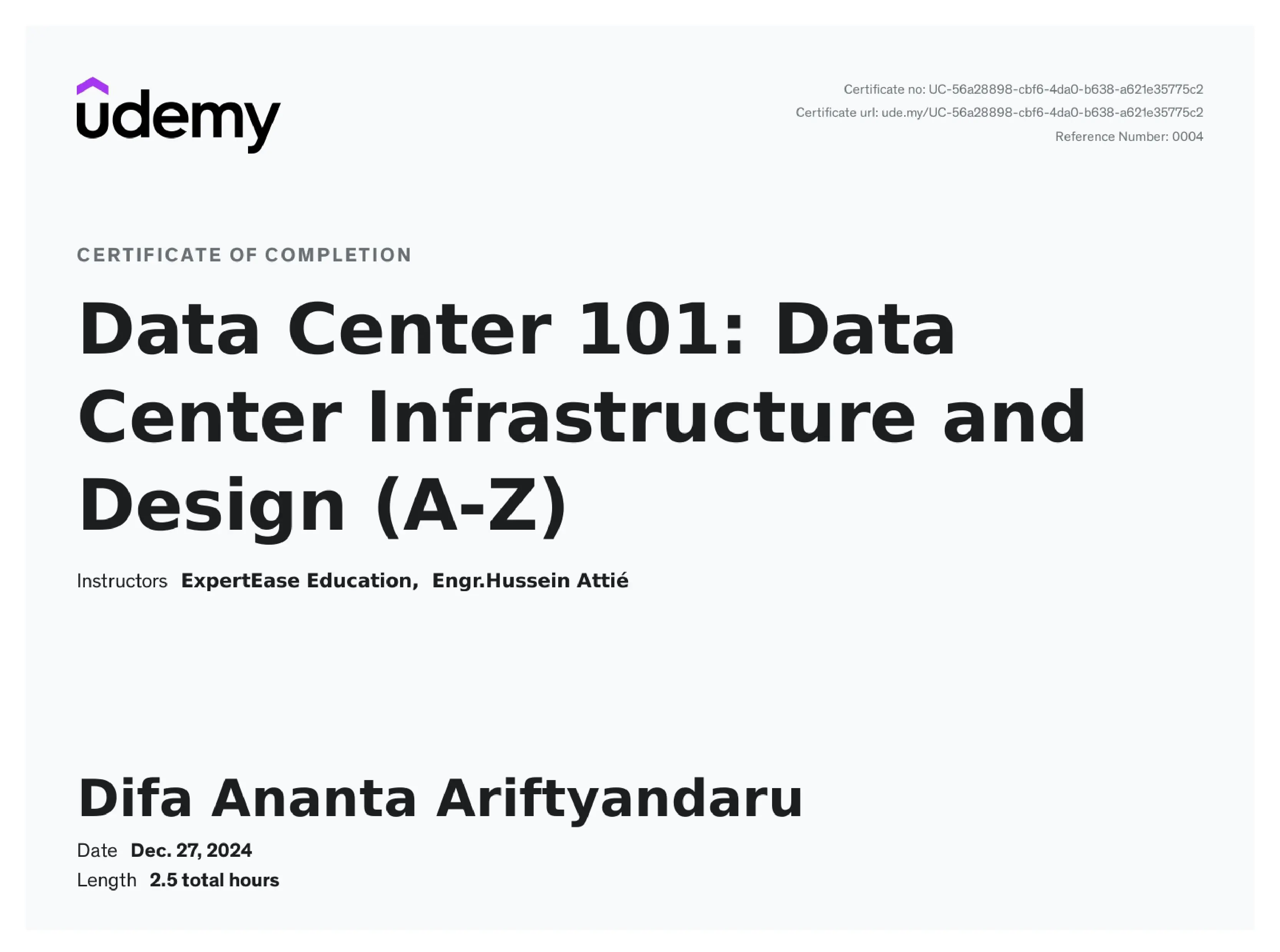 Data Center Infrastructure & Design