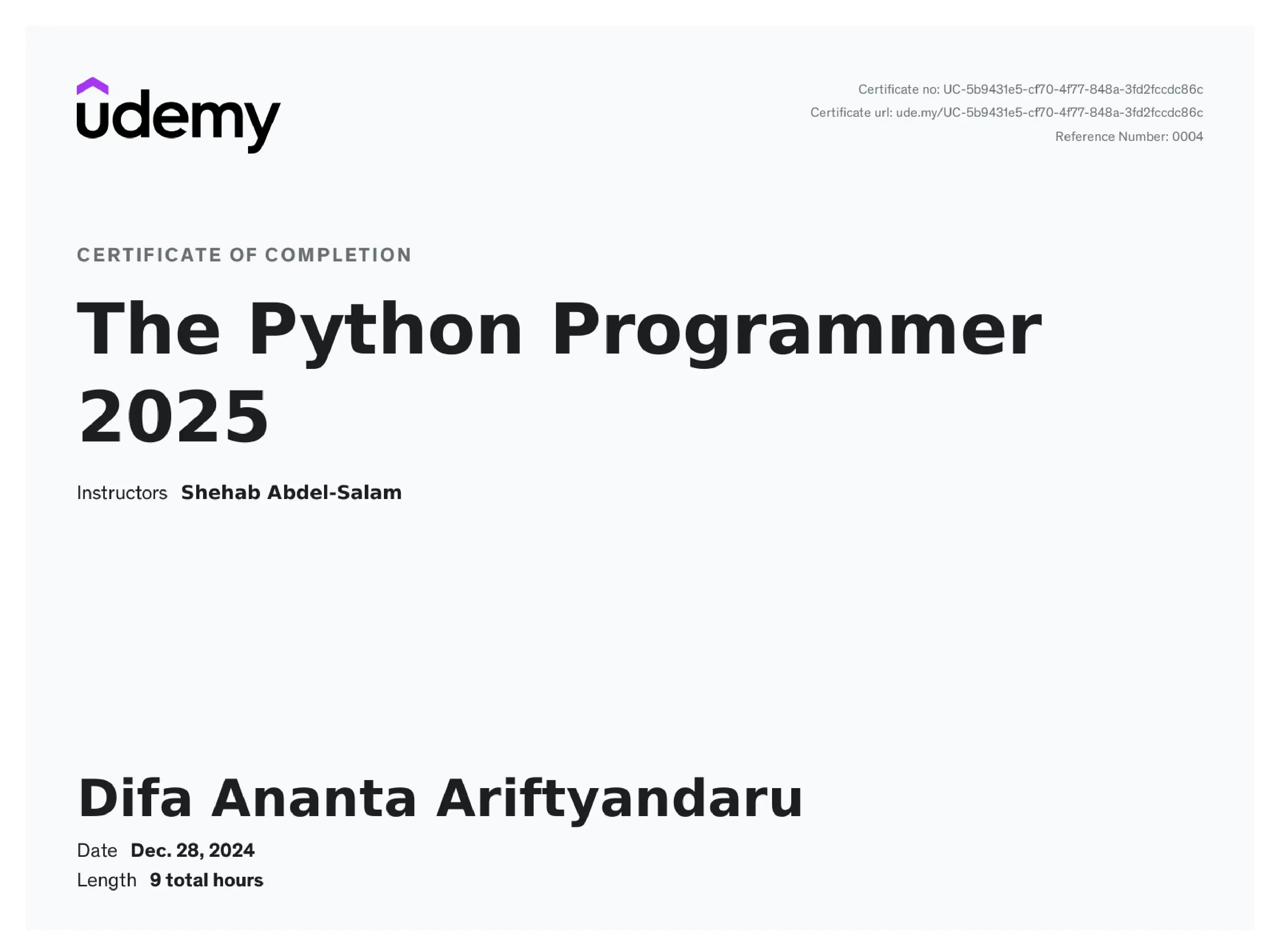 The Python Programmer 2025
