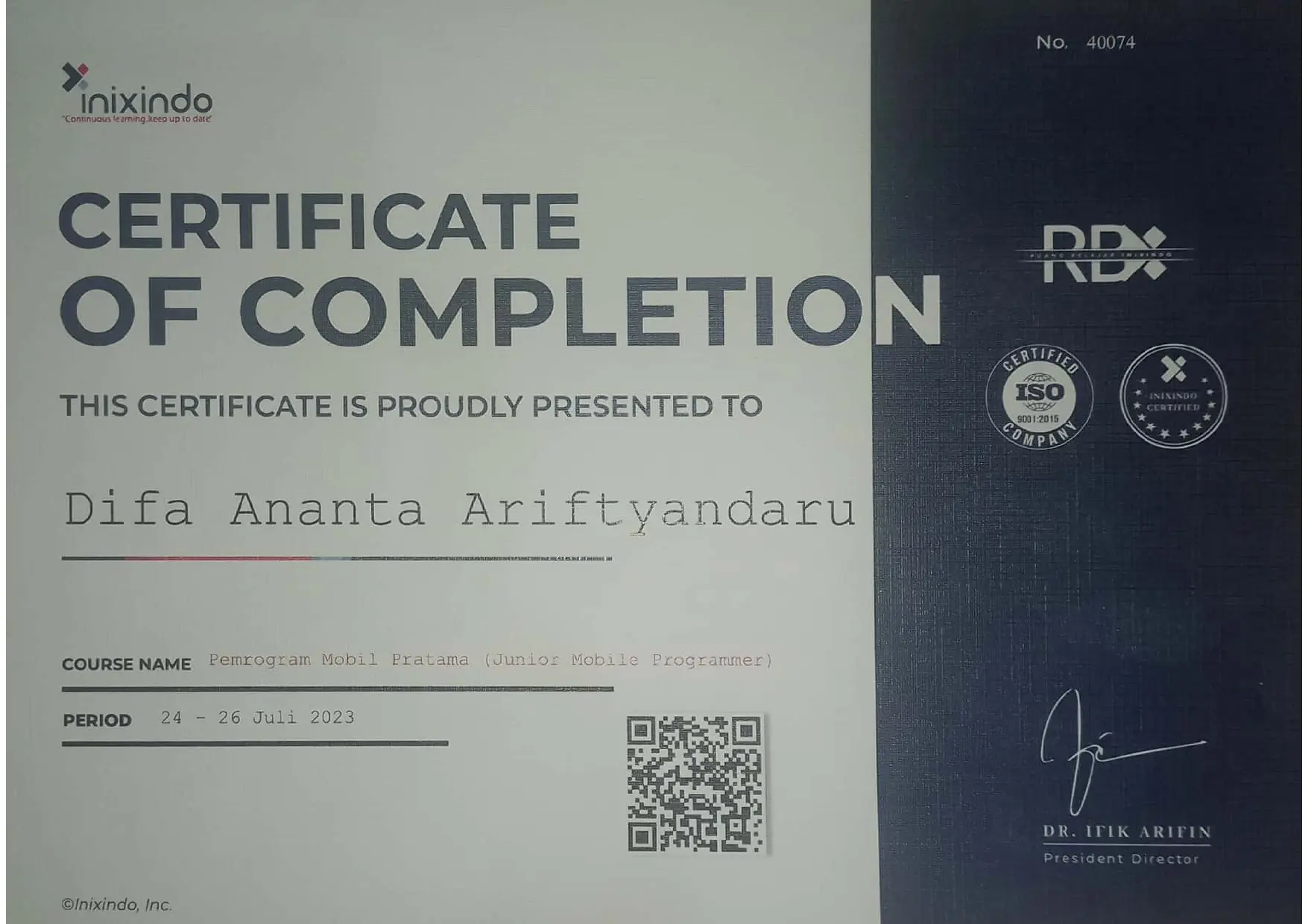 ISO 27001 Certification